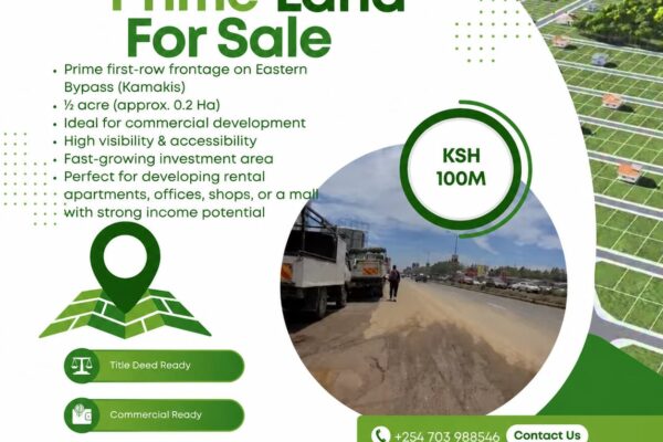 Prime ½ Acre First-Row Commercial Land for Sale on Eastern Bypass